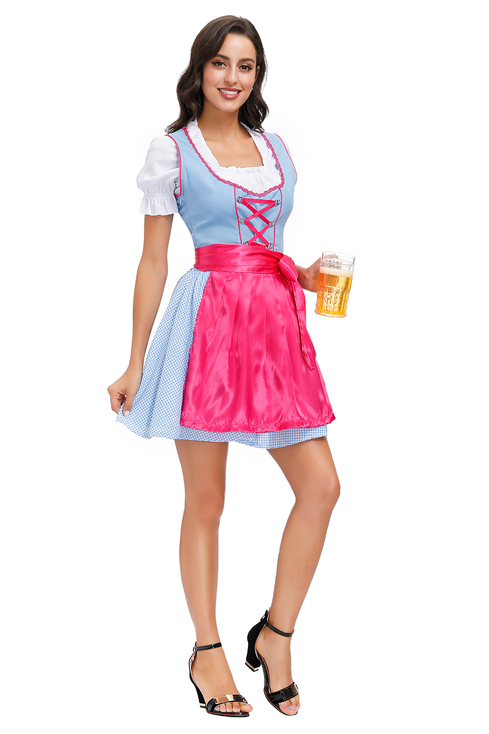 Womens German Dirndl Dress Costumes